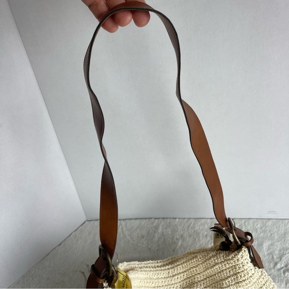 Vintage MAGID Paper straw tote. From Robisons May Store . - Picture 6 of 12